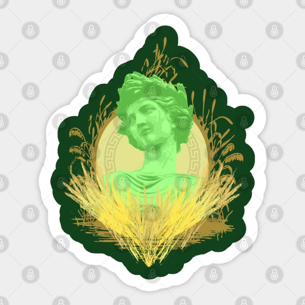 Demeter II Sticker by mellamomateo